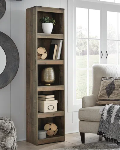 Ashley Trinell 72" Pier With 4 Shelves In Brown