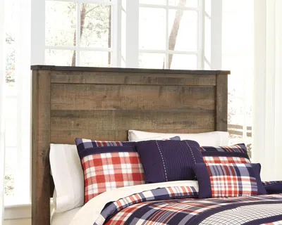 Ashley Trinell Full Panel Headboard In Brown