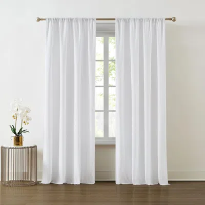 Ashley Truly Soft 84" Window Panel Pair In White