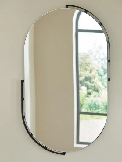 Ashley Valkings Accent Mirror In Black