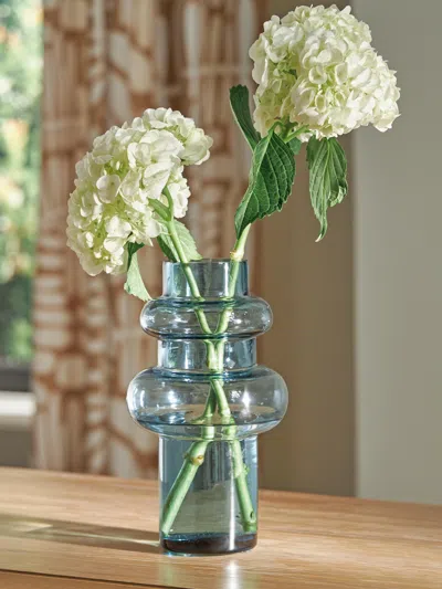 Ashley Vallmen Vase In Blue