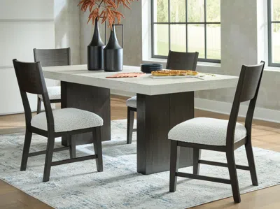 Ashley Westonfort Dining Table And 4 Chairs In Espresso