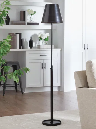 Ashley Wimner Floor Lamp In Antique Bronze Finish