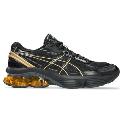 Asics Mens ® Gel-kinetic Fluent In Black/black/gold