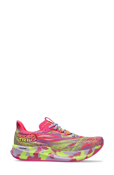 Asics Noosa Tri 15 Running Shoe In Hot Pink,safety Yellow