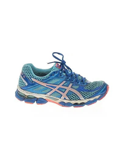 Pre-owned Asics Sneakers In Blue