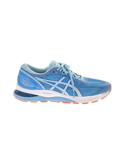 Pre-owned Asics Sneakers In Blue