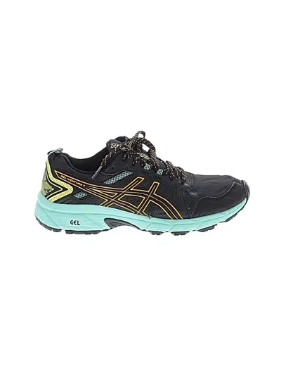 Pre-owned Asics Sneakers In Teal