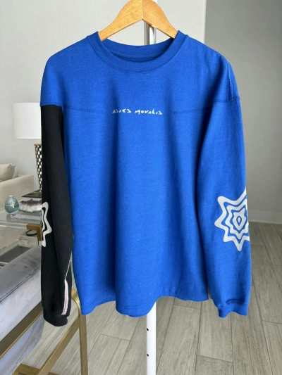 Pre-owned Asics X Kiko Kostadinov Novalis Bixance Long Sleeve T Shirt In Blue/black