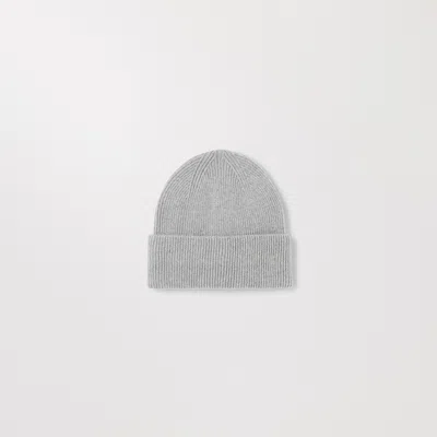 Asket The Cashmere Beanie Light Grey Melange