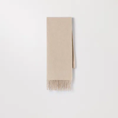 Asket The Cashmere Wool Scarf Beige