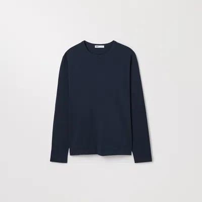 Asket The Long Sleeve T-shirt Dark Navy
