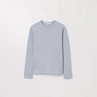 Asket The Long Sleeve T-shirt Grey Melange