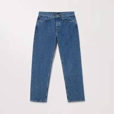 Asket The Loose Jeans Mid Blue Wash