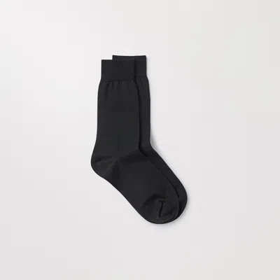 Asket The Merino Sock Black