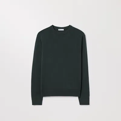 Asket The Merino Sweater Dark Green