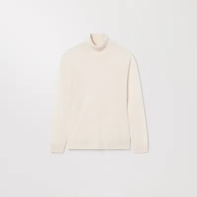 Asket The Merino Turtleneck Off White