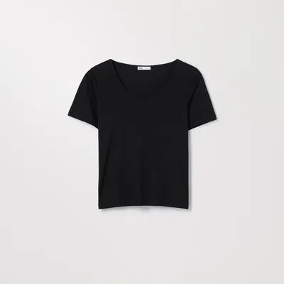 Asket The Scoop Neck Top Black