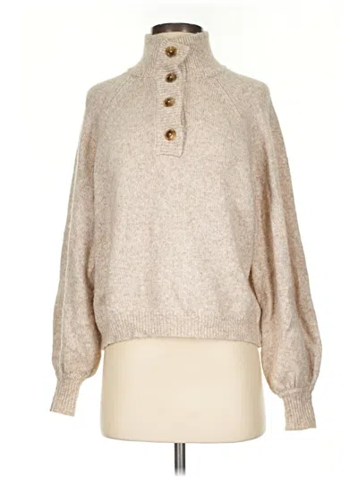 Pre-owned Asos Design Pullover Sweater In Tan