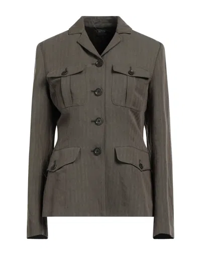 Aspesi Suit Jackets In Green