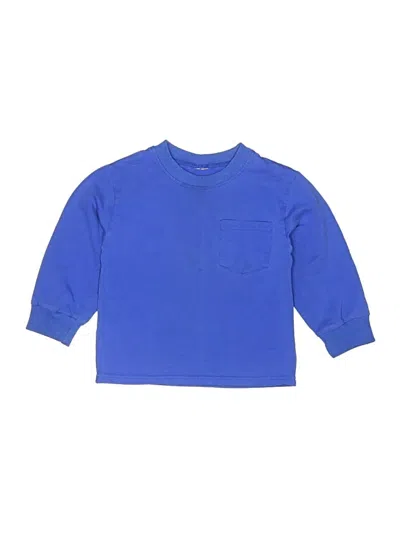 Pre-owned Assorted Brands Kids' 3/4 Sleeve T-shirt In Blue