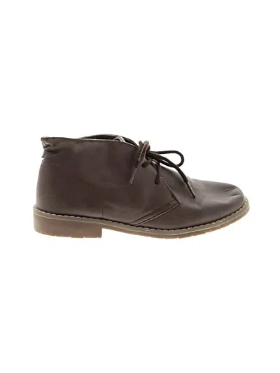 Pre-owned Assorted Brands Kids' Ankle Boots In Brown