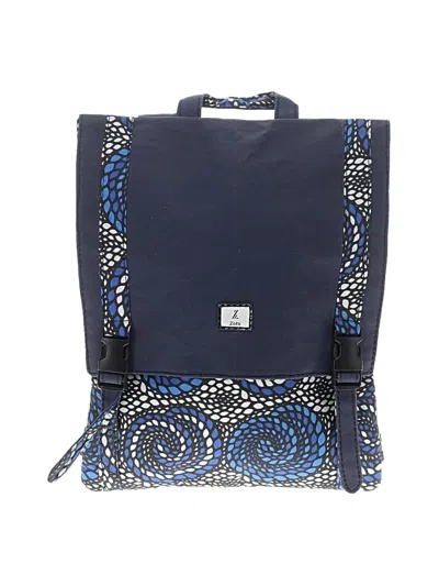 Pre-owned Assorted Brands Backpack In Blue