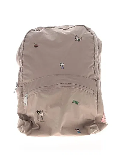 Pre-owned Assorted Brands Backpack In Gray
