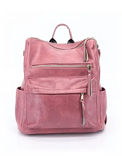 Pre-owned Assorted Brands Backpack In Pink