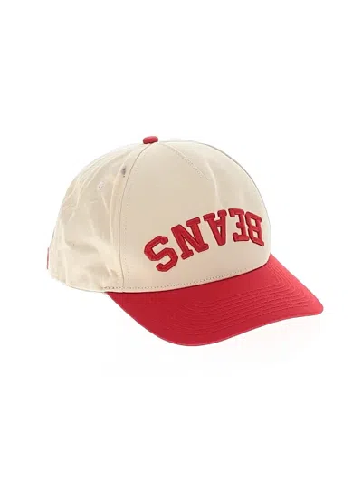Pre-owned Assorted Brands Baseball Cap In Ivory