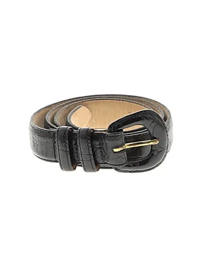 Pre-owned Assorted Brands Belt In Black