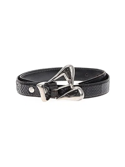 Pre-owned Assorted Brands Belt In Black