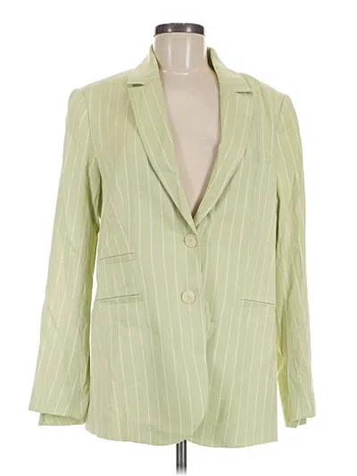 Pre-owned Assorted Brands Blazer Jacket In Green