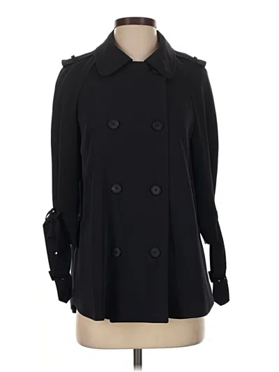 Pre-owned Assorted Brands Coat In Black
