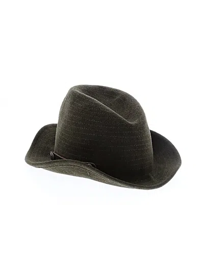 Pre-owned Assorted Brands Hat In Brown