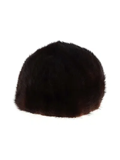 Pre-owned Assorted Brands Hat In Brown