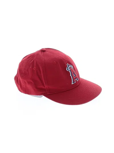 Pre-owned Assorted Brands Kids' Hat In Burgundy