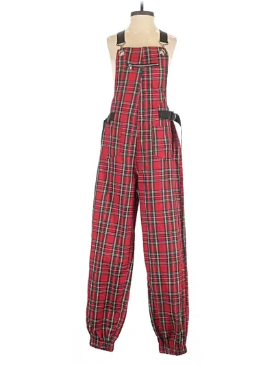 Pre-owned Assorted Brands Jumpsuit In Red