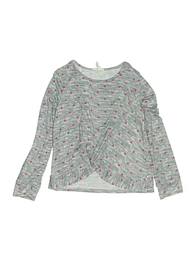 Pre-owned Assorted Brands Kids' Long Sleeve T-shirt In Gray