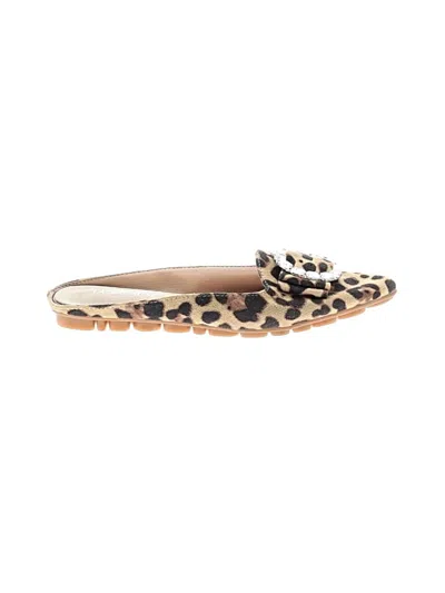 Pre-owned Assorted Brands Mule/clog In Gold