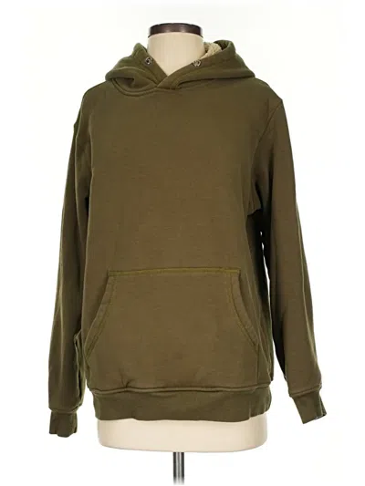 Pre-owned Assorted Brands Pullover Hoodie In Green