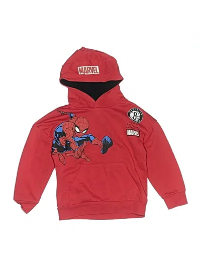 Pre-owned Assorted Brands Kids' Pullover Hoodie In Red