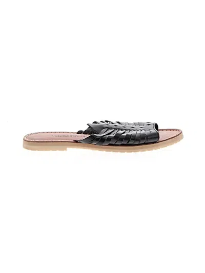 Pre-owned Assorted Brands Sandals In Black