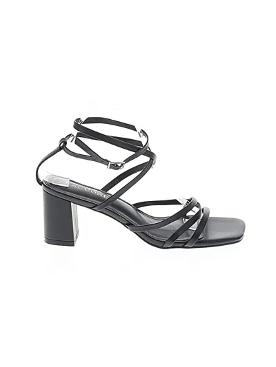 Pre-owned Assorted Brands Sandals In Black