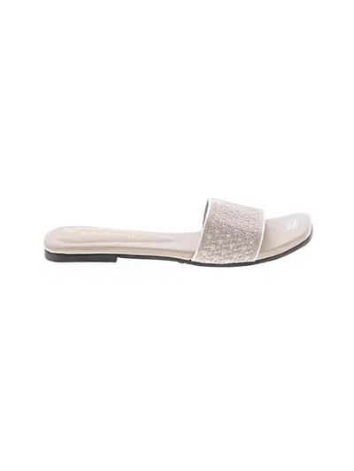 Pre-owned Assorted Brands Sandals In Ivory