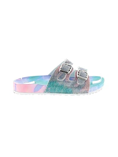Pre-owned Assorted Brands Kids' Sandals In Silver