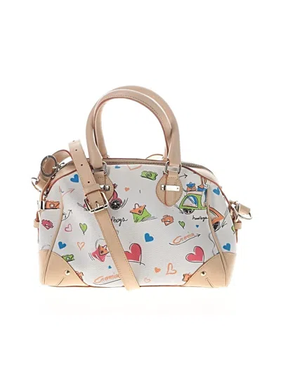 Pre-owned Assorted Brands Satchel In White