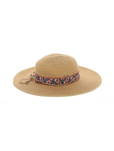 Pre-owned Assorted Brands Sun Hat In Tan