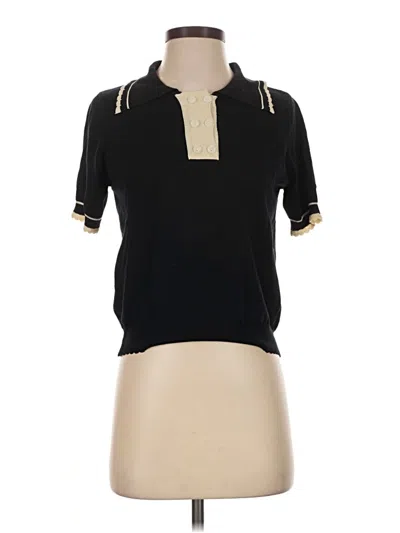Pre-owned Assorted Brands Sweater Vest In Black