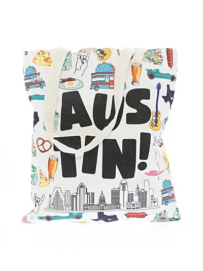 Pre-owned Assorted Brands Tote Bag In White